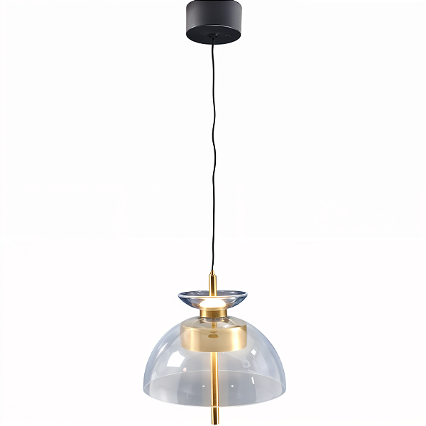 PENDENTE ELEGÂNCIA DOURADO 9W EBPT80225