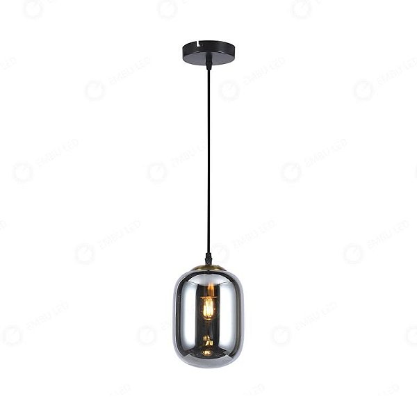 PENDENTE GLASS CHAMPAGNE FUMÉ EBPT61612