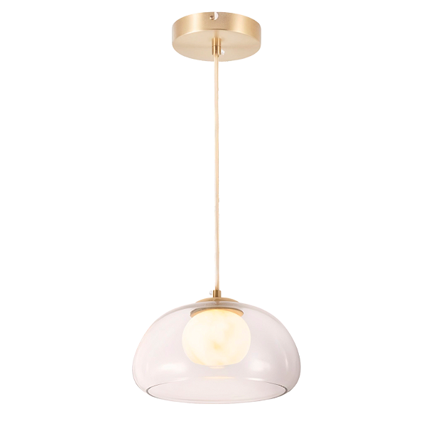 PENDENTE LED PIETRA ESFERA 40W CRISTAL EBPT8922