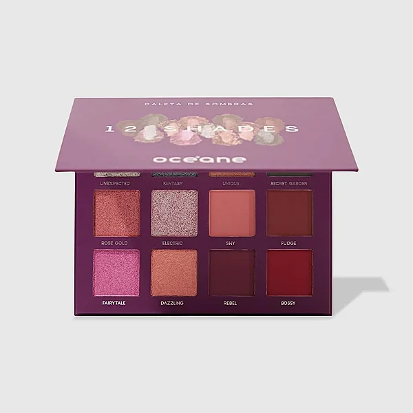 PALETA DE SOMBRAS 12 SHADES OCEANE
