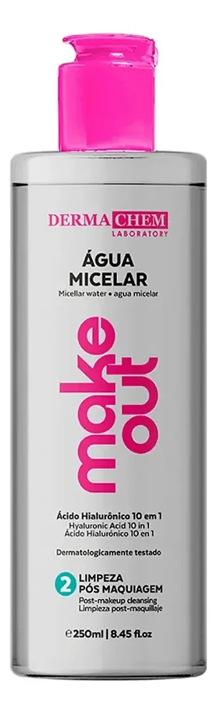 AGUA MICELAR DERMACHEM ACIDO HIALURONICO 10 EM 1
