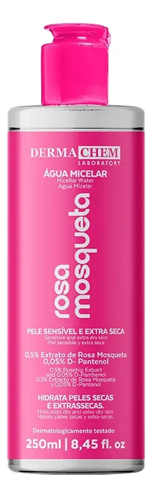 AGUA MICELAR DERMACHEM ROSA MOSQUETA