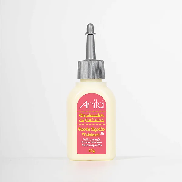 AMOLECEDOR DE CUTÍCULAS ANITA 40G C/ ÓLEO DE DE ALGODÃO