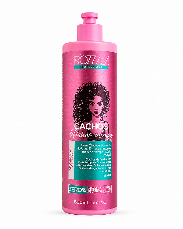 ATIVADOR DE CACHOS DEFINICAO INSTENSA   ROZZALA 500ML