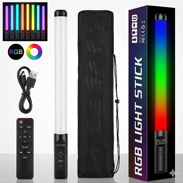 BASTÃO DE LED RGB LIGHT STICK ANJG.G AJ-P19
