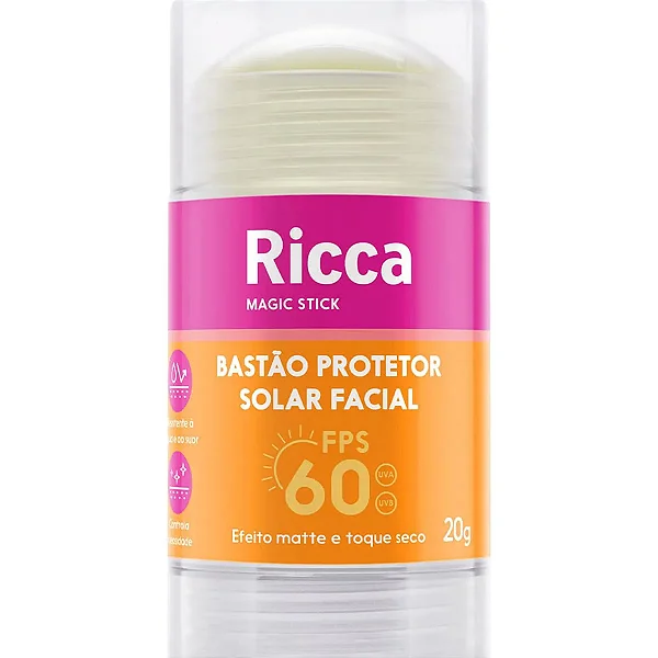 BASTAO SOLAR  FACIAL 60 FPS   RICCA  3816  20G