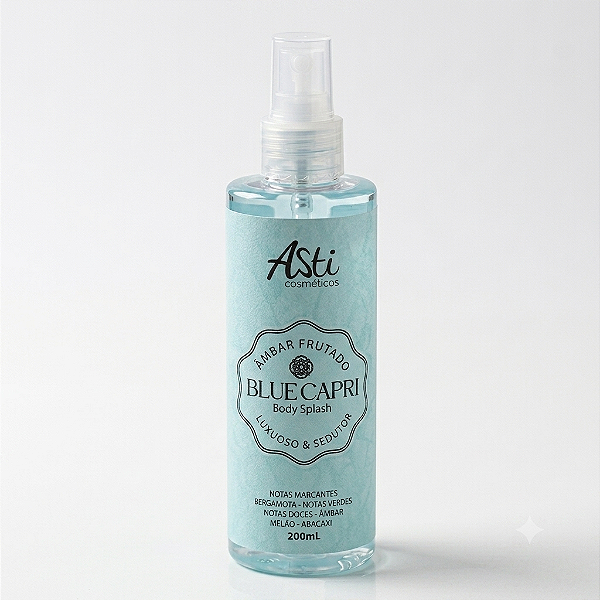 BODY SPLASH ASTI AMBAR FRUTADO BLUE CAPRI