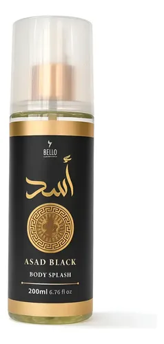 BODY SPLASH BELO CHARME 200ML ASAD BLACK