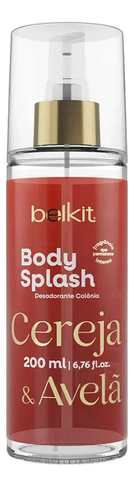 BODY SPLASH CEREJA E AVELÁ 200ML BELKIT