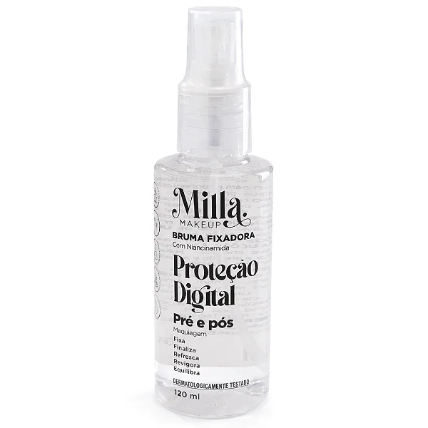 BRUMA FIXADORA 120ML  MILLA MAKEUP