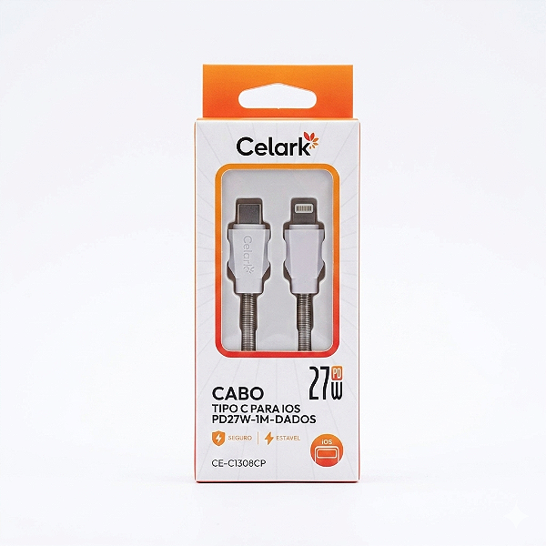 CABO TIPO C P/ IOS 27W CELARK CE-C1308CP