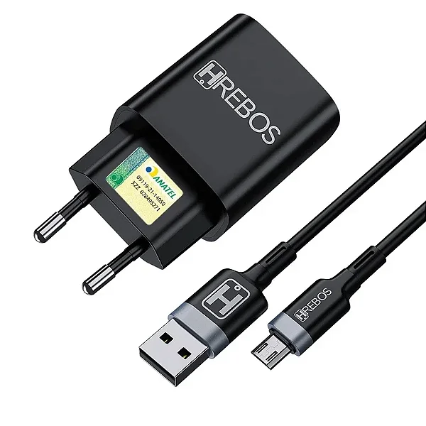 CARREGADOR POWER CLASSIC USB P/ V8 CRG-129V PR