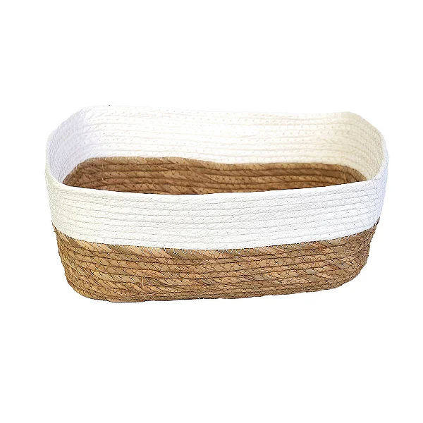CESTO DE FIBRA NATURAL 32X26X12CM 3049