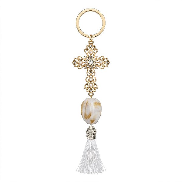 Chaveiro Luxo Cruz AC258