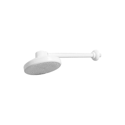 CHUVEIRO PLÁSTICO 6" BRANCO 9002