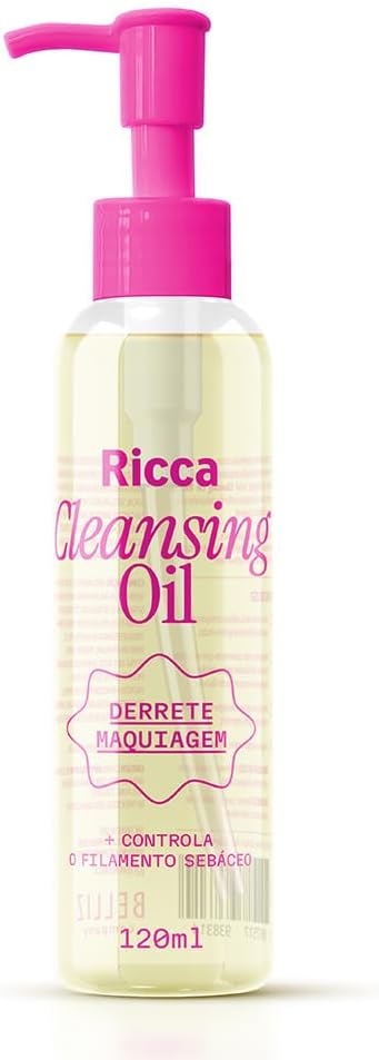 CLEANSING OIL  1200ML RICCA DERRETE MAQUIAGEM -3831