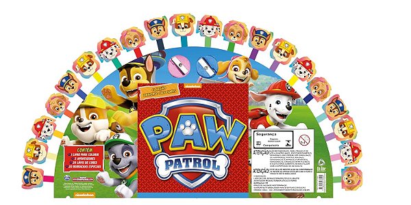 COLEÇAO UNIVERSO DAS CORES PATRULHA CANINA