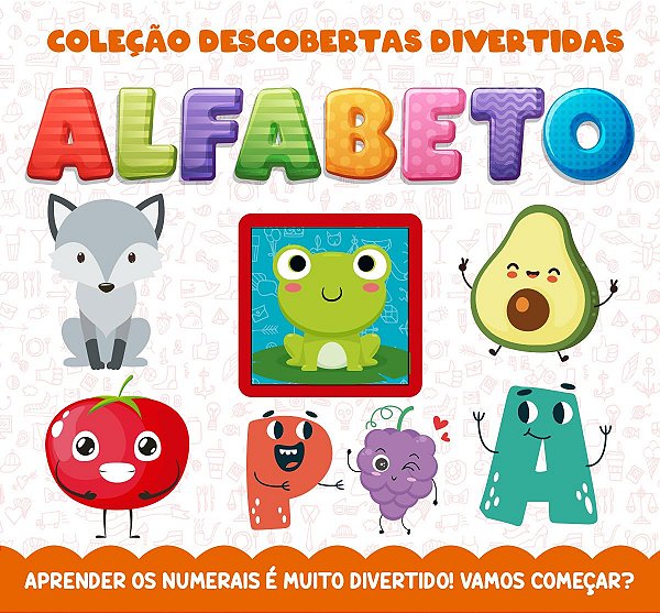 COLEÇÃO DESCOBERTAS DIVERTIDAS PRIMEIRAS ALFABETO