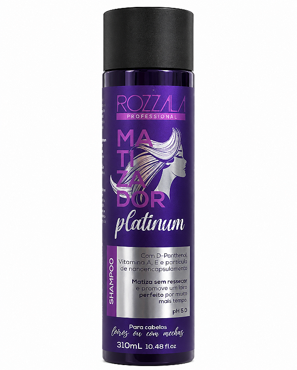 CONDICIONADOR  MATIZADOR PLATINUM   ROZZALA 310ML