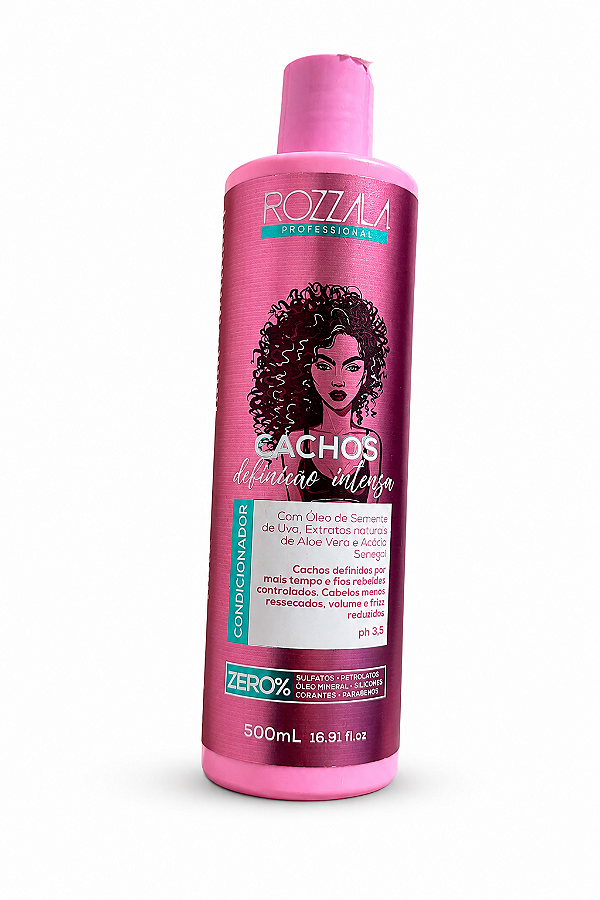 CONDICIONADOR  CACHOS DEFINICAO INTENSA ROZZALA 500ML