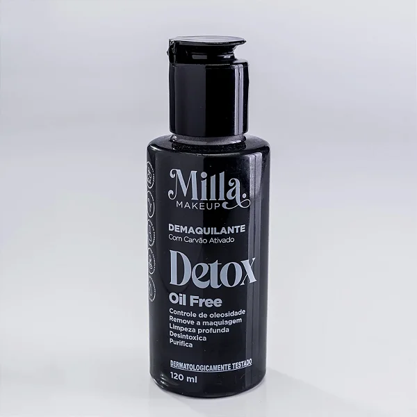DEMAQUILANTE DETOX OIL FREE 120ML MILLA MAKEUP