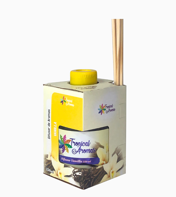 DIFUSOR DE AROMA TROPICAL 250ML- VANILLA