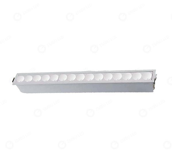 DOWNLIGHT DOT PARTE EMB. 15X2W LUZ QUENTE 61498 - BR