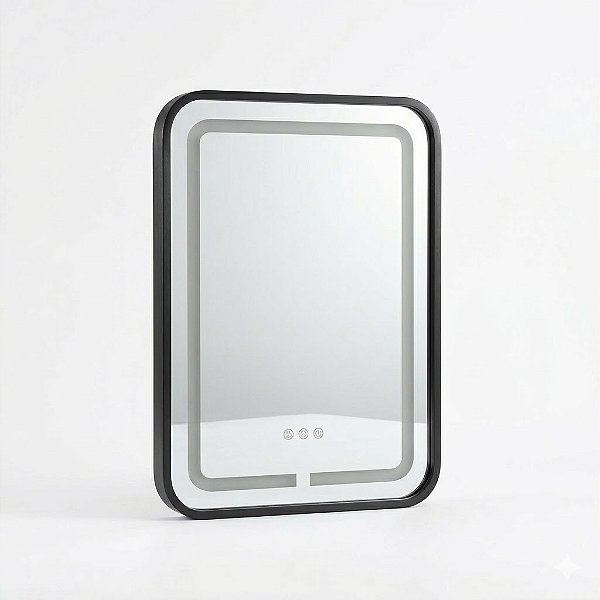 ESPELHO COM LED 40X60CM HAIR BRASIL AIH1864A