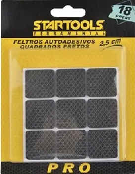 FELTROS ADESIVOS 18PÇS  SR0160