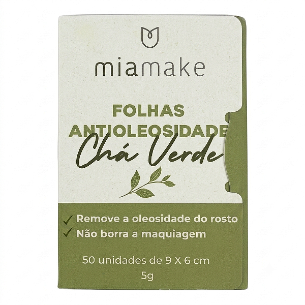 FOLHAS ANTIOLIOSIDADE CHÁ VERDE MIAMAKE JT03