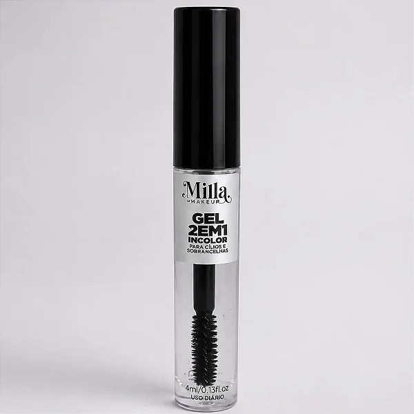 GEL 2 EM 1 INCOLOR P/ CILIOS MILLA MAKEUP