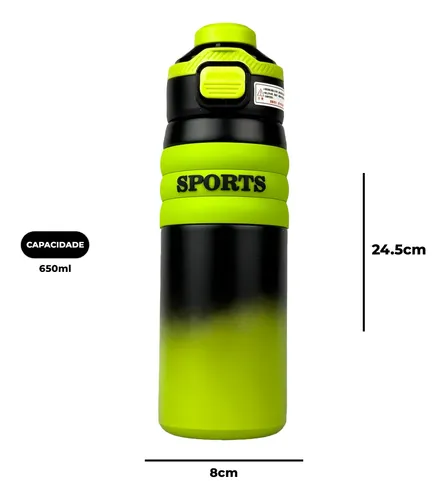 GARRAFA TERMICA SPORTS 650ML KH999