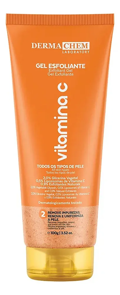 GEL ESFOLIANTE VITAMINA C DERMACHEM