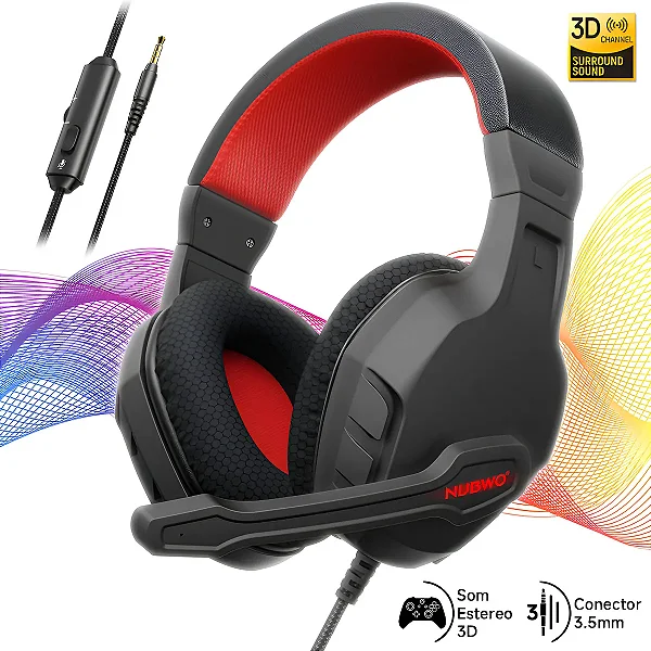 HEADPHONE AURICULARES PARA GAMES LE-0352