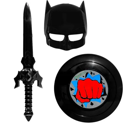 KIT HEROI PRETO 0300