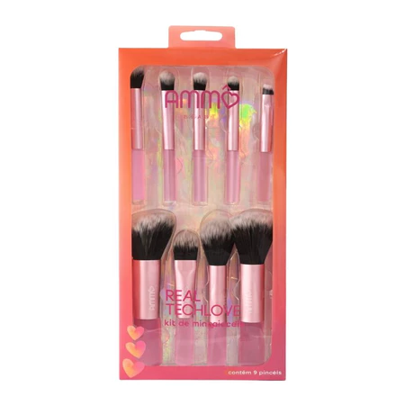 KIT MINI PINCEIS AMMO BEAUTY AM0047