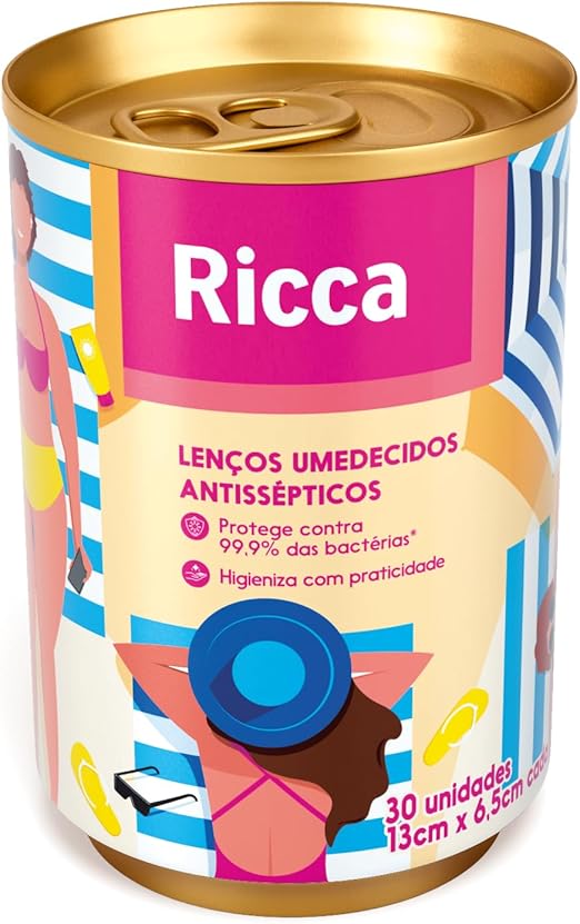 LENÇOS UMEDECIDOS  RICCA -3799