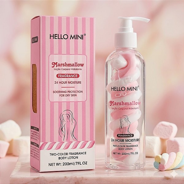 LOÇÃO CORPORAL HIDRATANTE  MARSHMALLOW H276