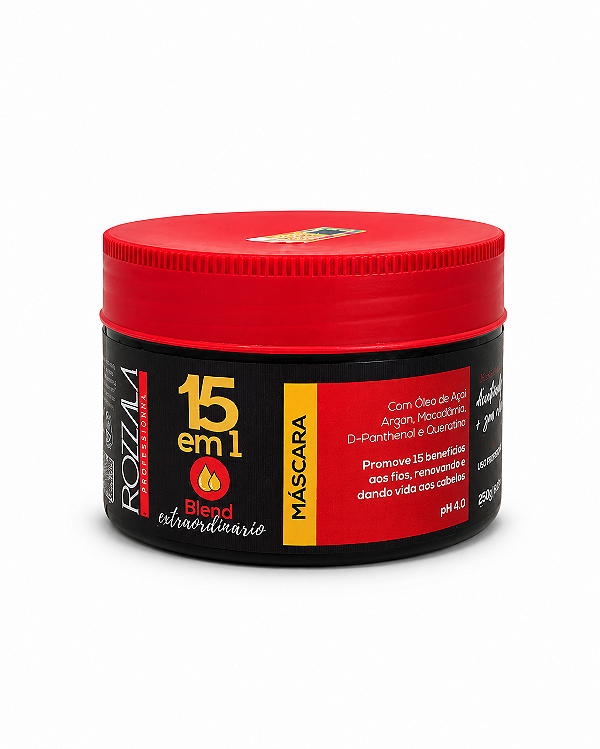 MASCARA 15 EM 1 ROZZALA 250G
