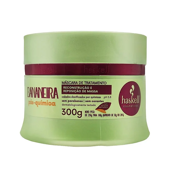 MÁSCARA BANANEIRA 300G HASK