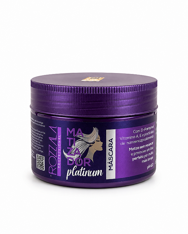 MASCARA  MATIZADORA PLATINUM  ROZZALA 250G