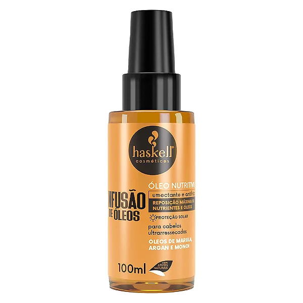 ÓLEO NUTRITIVO INFUSÃO DE ÓLEOS 100ML HASKELL