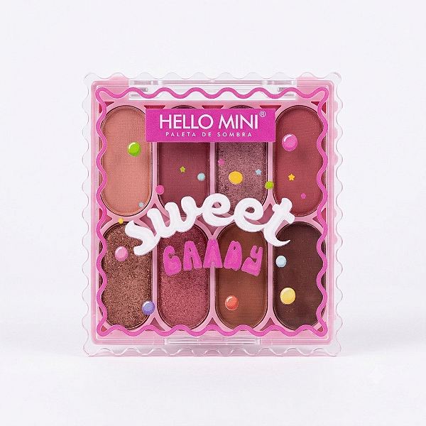 PALETA DE SOMBRAS HELLO MINI SWEET X066 COR 2