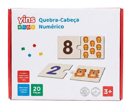 QUEBRA CABEÇA NUMÉRICO YK1182