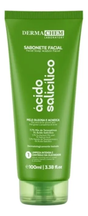 SABONETE  FACIAL   DERMACHEM ACIDO SALICILICO