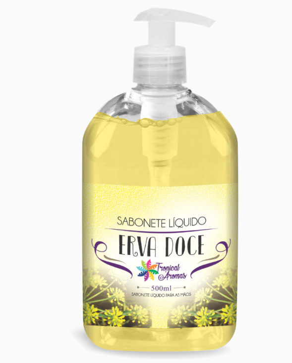 SABONETE LIQUIDO  TROPICAL 500ML- ERVA DOCE