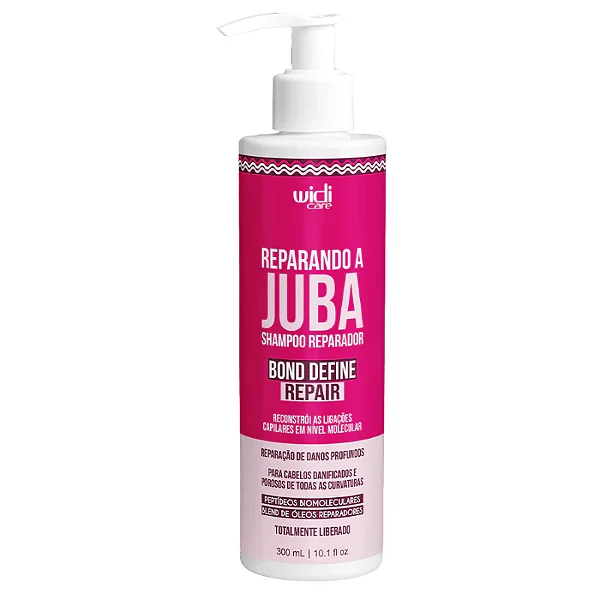 REPARANDO A JUBA SHAMPOO REPARADOR