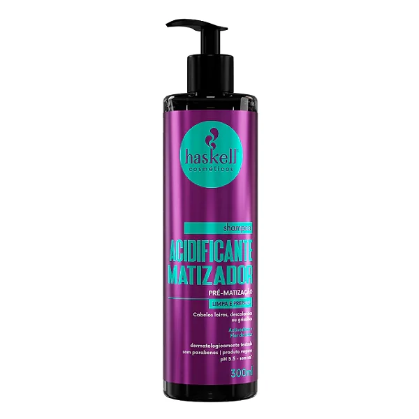 SHAMPOO ACIDIFICANTE MATIZADOR 300ML HASKELL