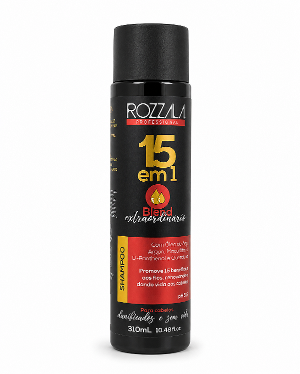 SHAMPOO   15 EM 1 ROZZALA 310ML