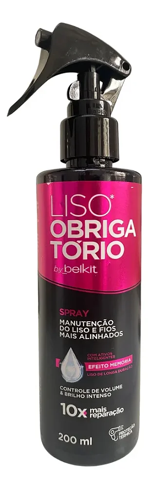 SPRAY LISO OBRIGATORIO 200ML BELKIT